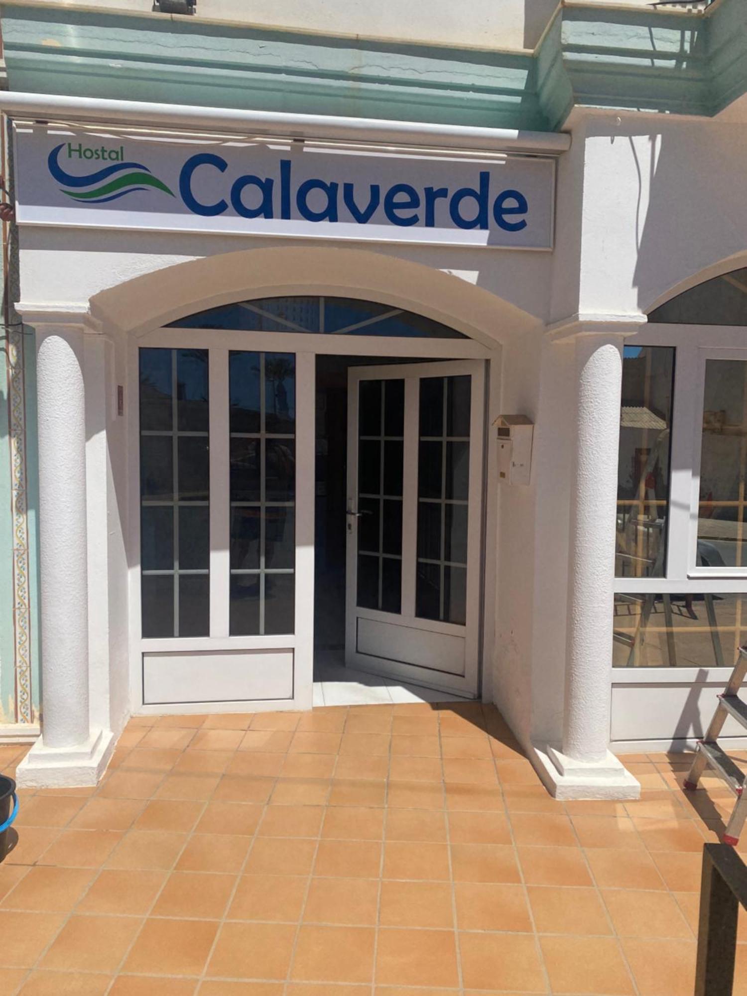 Hostal Calaverde Villaricos Exterior foto